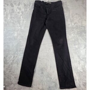 Levi's Women 29 Black 311 Shaping Skinny Jeans Premium Mid Rise Stretch
